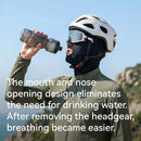 ROCKBROS Ice Silk Sun Protective Full Face Gear UPF 50+ Breathable Balaclava Helmet Liner For Summer Outdoor Cycling Motorcycle