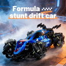 JJRC Q239 RTR 1/40 2.4G 2WD Mini RC Car Formula Racing Stunt Remote Control Drift LED Light 360 Rotation Desktop Portable Vehicles Models Toys