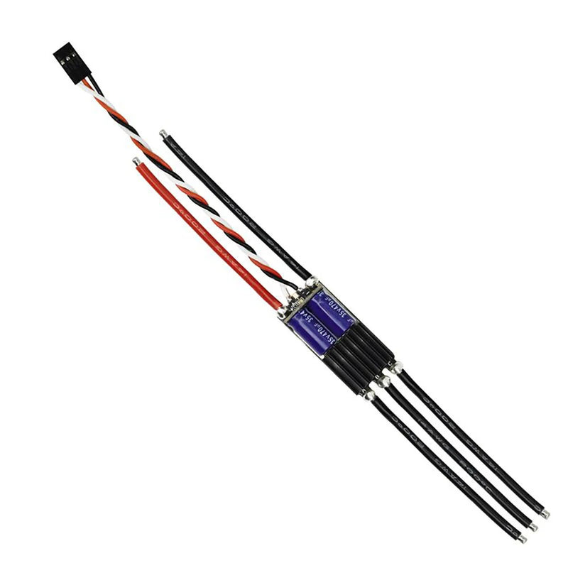 SEQURE 28120 Brushless Electric Speed Controller ESC 2-8S Power Supply 120A BLHeli_32 / AM32 Firmware Support 128KHz PWM Frequency Suitable for Multi-Axis Drones Fixed-Wing UAV Model Boats Climbing Vehicles RC Car Models