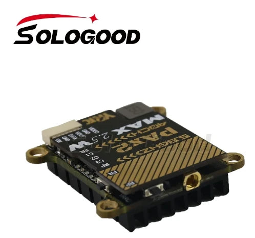 SoloGood 5.8Ghz 2.5W 40CH 25/400/800/1500/2500mW Adjustable MMCX VTX FPV Transmitter For RC Long Range Racing Drone