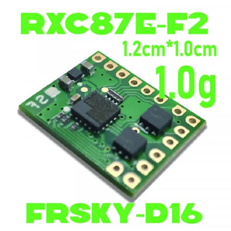 MXO-RACING RXC87E 8CH Super Micro Surface RX Receiver Built-in B-ESC Support FLYSKY AFHDS-2A FUTABA SFHSS FRSKY D8/D16 For 1/64~1/87 Micro RC Racing Car