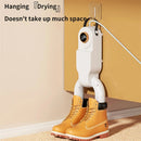 Portable Electric Shoe Dryer with Timer and Handle Multi Functional Boot Dryer Constant Temperature and Fast Drying for Socks and Gloves Rainy Seasons