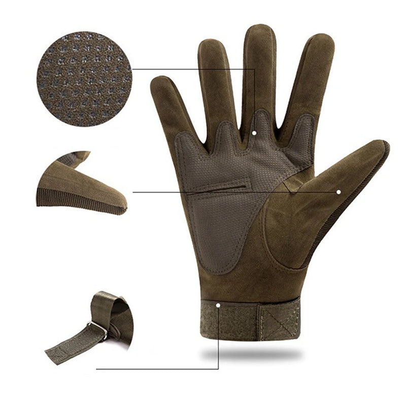 XANES 1 Pair Winter Warm Outdoor Sports Tactical Gloves Locomotive Military Fans Hobby Outdoor Tactical Gear for Climbing Riding Fishing