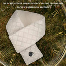 TENGOO Heating Scarf Waist Belly Warmer 3 Levels Control Warming Neck Scarf USB Powered Electric Heated Scarf Neck Wrap Warmer Neck Heating Pad for Women Men