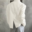 INCERUN Mens Casual Loose Fit Long Sleeve Blazer Fashionable Versatile Solid Color Suit Outwear Top for Men