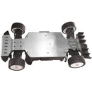 Upgraded Metal Parts For MJX 7303 RC Car 304 Stainless Steel Front and Rear Bumper Guards/Chassis Guards Vehicle Models Accessories