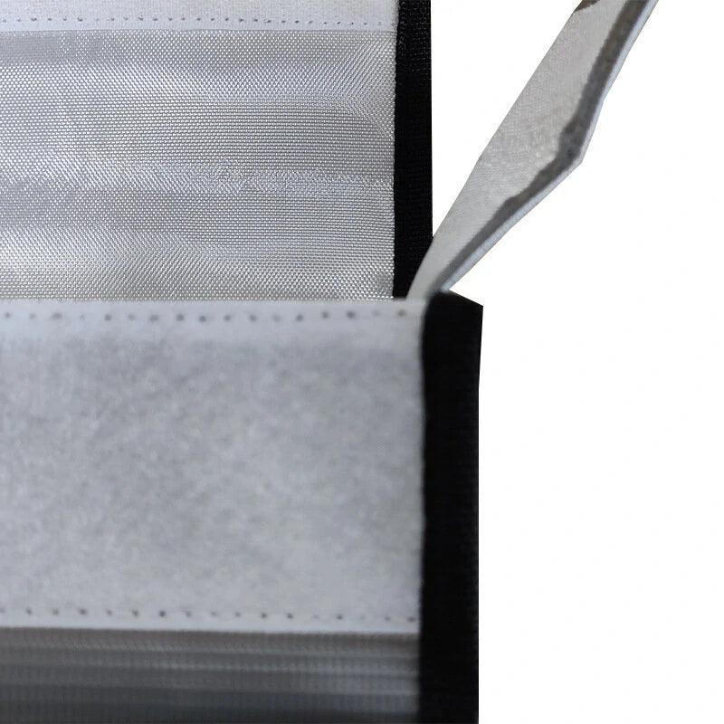 Portable Fireproof Explosion-proof Lipo Battery Safety Carry Bag Storage Bag Fire Resistant 185*75*60mm