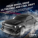 XCL-165 1/64 2.4G 4WD Drift RC Car Mini Racing LED Light Full Proportional Remote Control High Speed On-Road Racing Vehicle Model Boys Gifts Toys