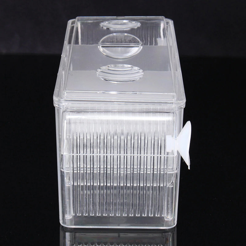 10.6inch Aquarium Tank Transparent Fish Breeding Isolation Incubator Fish Hatchery