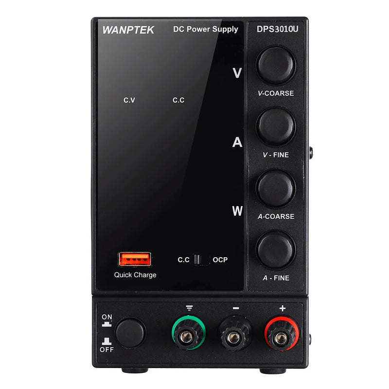 Wanptek DPS3010U 110V/220V 4 Digits Adjustable DC Power Supply 0-30V 0-10A 300W USB Fast Charging Laboratory Switching Power Supply