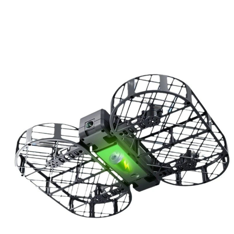 4DRC V38 MINI WiFi FPV with HD Camera Altitude Hold Mode Grid Full Protection Child Gift LED Light Pocket Foldable RC Toys Drone Quadcopter RTF