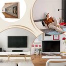 Naked Eye 3D Visual LED Wall Art with LED Lights with Stand Night Light with 3 Lighting Effects Wall Mounted Atmosphere Light for Living Room