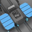 KALOAD 6 Wheel 8 Elbow Support Abdominal Trainer with Phone Holder Silent Sport Automatic Rebound Core Strength Roller Fitness Equipment for Home Gym