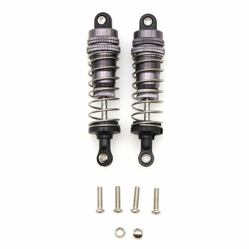 2pcs Front Rear Metal Shock Absorber For Wltoys 144001 RC Car Parts