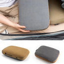 HIKEMAN Soft Slow Rebound Memory Foam Pillow Outdoor Camping Travel Cervical Pillow Portable NoonBreak Pillow Neck Support Pillow Comfortable Sleeping Pillow