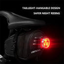 BENGGUO 1L Portable Bike Saddle Bag Hang Taillight Reflective Large Capacity Bicycle Under Seat Storage Pack for Outdoor Cycling