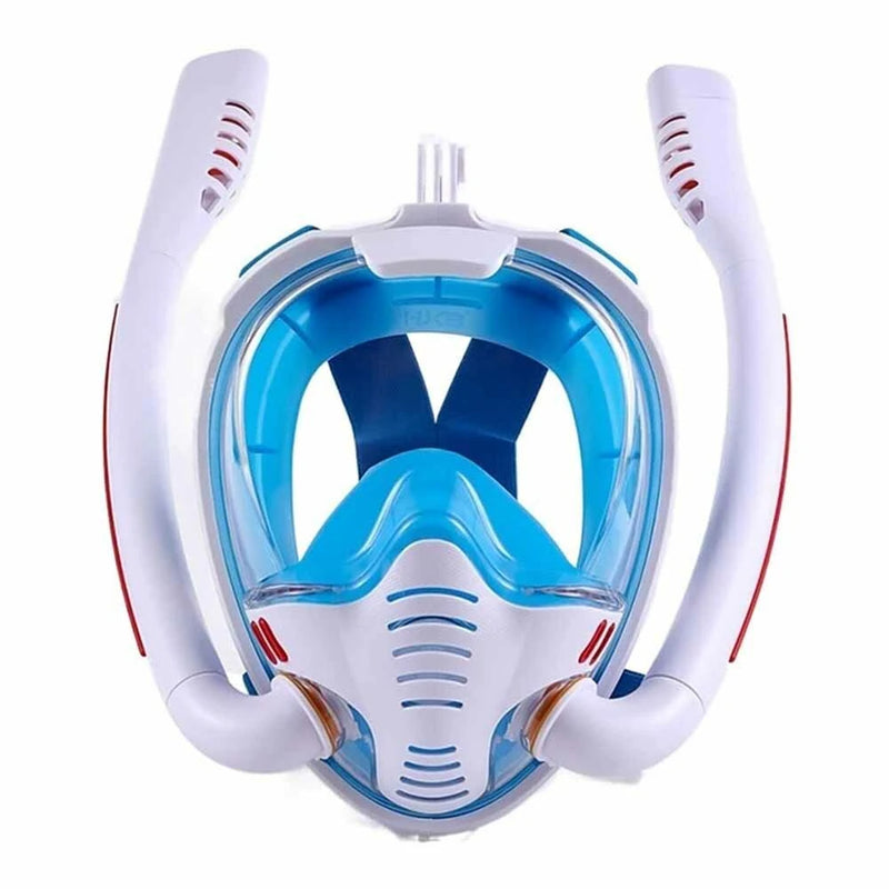 Double Tube Silicone Full Dry Diving Goggles Diving Equipment Snorkeling Goggles Adult Swimming Glasses Diving Goggles Self Contained Underwater Breathing