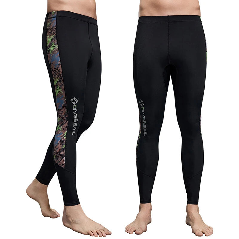 DIVE&SAIL Men's Diving Pants UFP50+ Sun Protection Quick-drying Breathable High Elastic Thin Snorkeling Trousers for Surfing Swimming