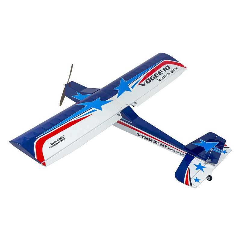Dancing Wing Hobby TCG07 Vogee-10 1070mm Wingspan Balsa Wood RC Airplane Trainer KIT/ PNP