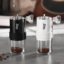 Bincoo Portable Manual Coffee Grinder with Ceramic Core Adjustable Grind Settings Travel-Friendly 25g Capacity Compact for Home & Camping