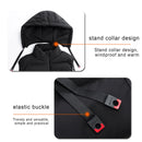 TENGOO HT-09 Heated Vest 9 Heating Areas Oversized Women Men Winter Vest Self Heating Hoodie Vest Usb Electric Thermal Vest Jacket Outdoor Vest