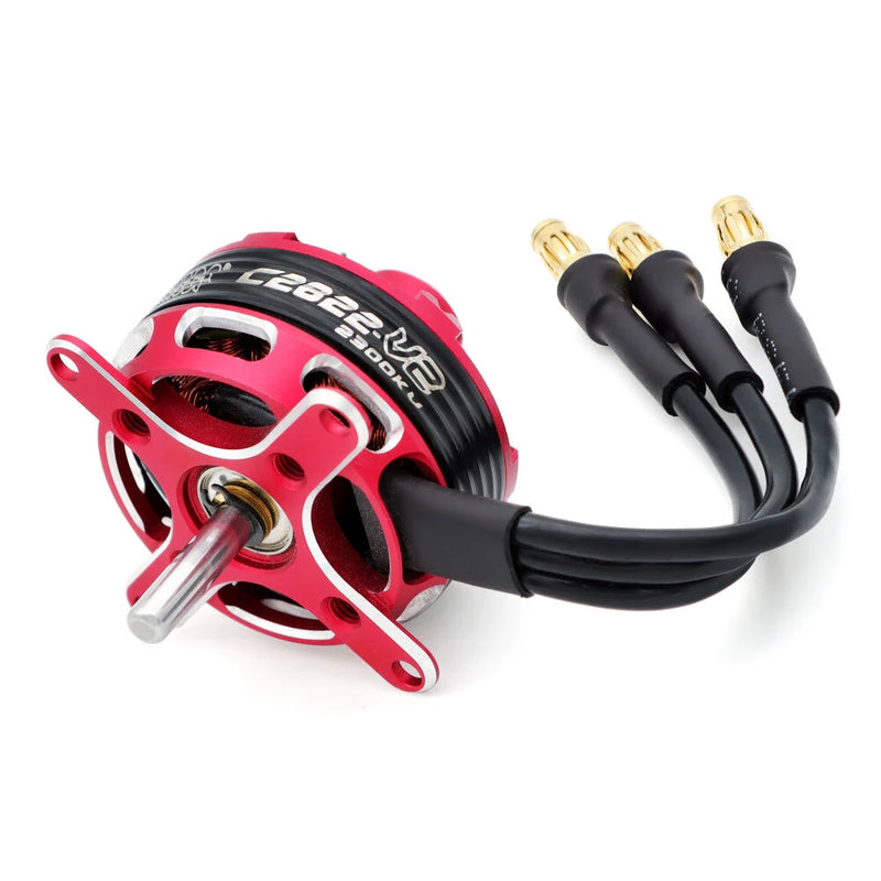 SURPASS-HOBBY C28 V2 600KV/750KV/800KV/850KV/880KV/1000KV/1120KV/1200KV/1300KV/1350KV/1400KV/1900KV/2200KV/2300KV Outrunner Brushless Motor for RC Airplane Fixed Wing