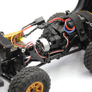 QY3D Upgraded Brushless Motor 1505 2300KV 40A ESC AM32 Firmware Parameter Tuner Conversion Seat Set for Land Rover FMS FCX24M Discovery Range for Defender 90 110 1/24 RC Cars Vehicles Models Parts