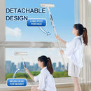 2 In 1 Spray Window Cleaner Window Squeegee With Spray Bottle 130cm Long Pole For Window Cleaning At Home And Glass Cleaning Outdoors