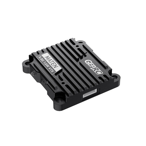 GEPRC MATEN 5.8GHz VTX - 1600mW MAX Power | 72CH Pit Mode | w/Mic | Long Range FPV Transmitter for RC Drone
