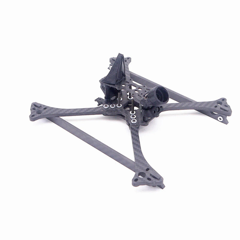 TEOSAW 533 210mm Wheelbase 5mm Arm Thickness Carbon Fiber 5 Inch Frame Kit for FPV Racing Drones