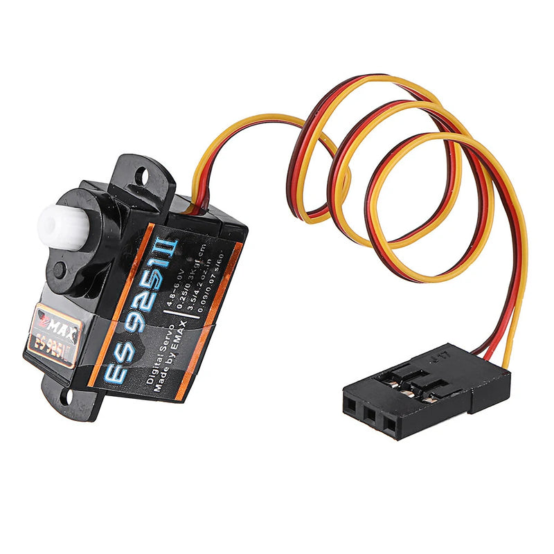 6PCS Emax ES9251  Upgrade Version 3g Plastic Gear Micro Digital Servo For RC Model