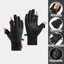 XANES Winter Warm Bike Gloves Touch Screen Outdoor Windproof Waterproof Cold-proof Gloves for Driving Cycling Fishing Skiing