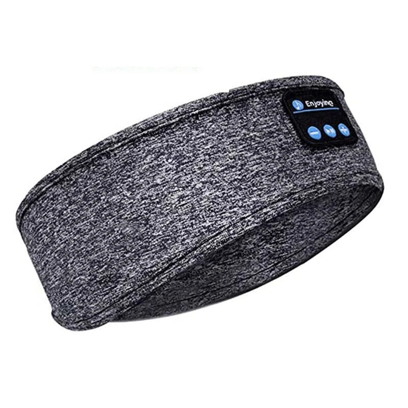 KALOAD Yoga Soft Sleep Eye Mask 3D Contoured Music Play Sleeping Headphones Answering Phone Calls Wireless Sport Mask with Built-in Battery for Deep Sleep