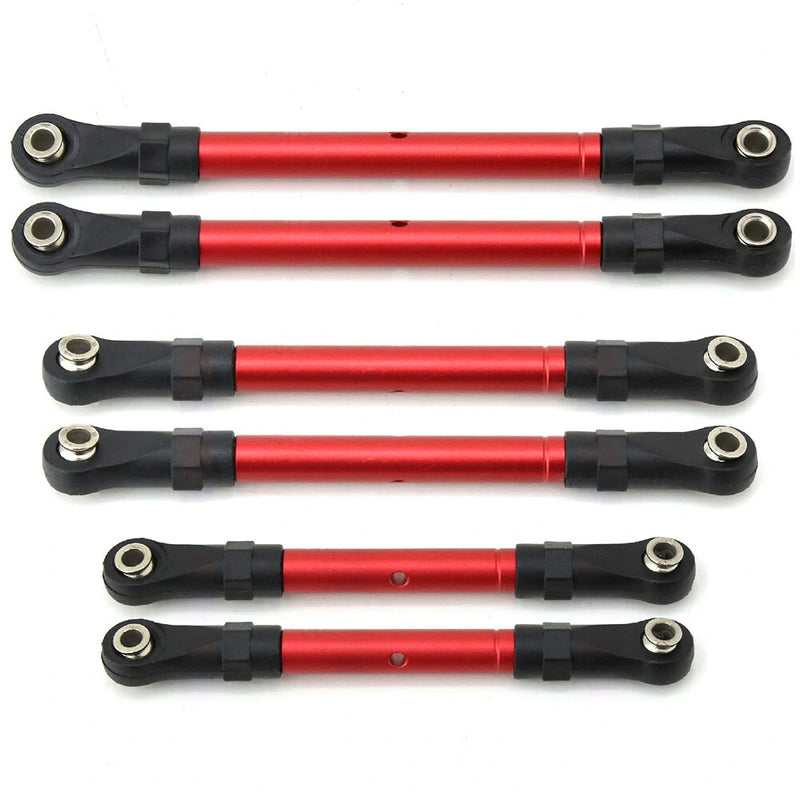 Upgrades Strengthen Aluminum Suspension Link Set For Hoss Slash Rustler 4WD RC Car Parts