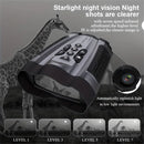 Portable 300M Infrared Night Vision Binoculars 2.5K UHD 58M Pixels 10X Zoom Digital Telescope for Camping Recorder Climbing Hiking