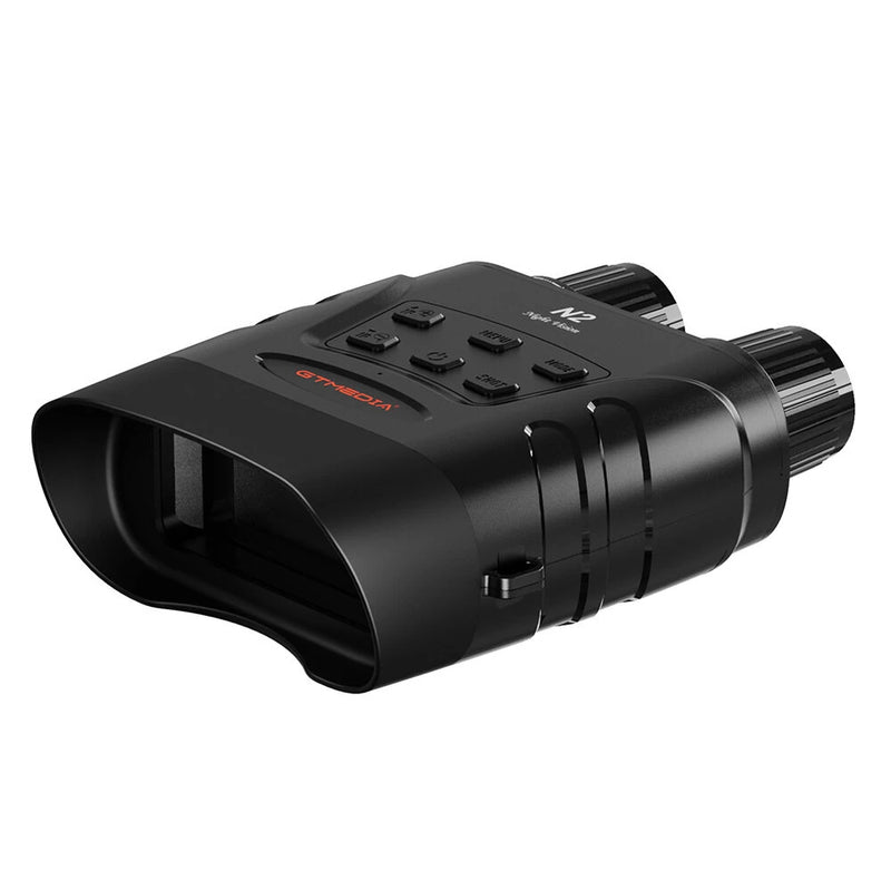 GTMEDIA N2 Night Vision Binoculars Night Vision Goggles with 2.4-inch Screen 5x Zoom Adjustable Brightness 1080P HD Video Recording for Outdoor Activities Wildlife Observation