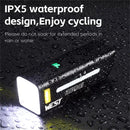 WEST BIKING 1000 Lumen High Brightness Bike Headlight 5000mAh Anti-glare Quick-release Bicycle Light IPX5 Waterproof USB Charging 6 Light Modes for MTB Road Cycling