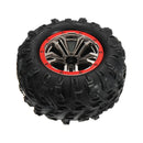 2PCS Hub Wheel Rim & Tires For 9125 1/10 2.4G 4WD RC Car Parts No.25-ZJ02