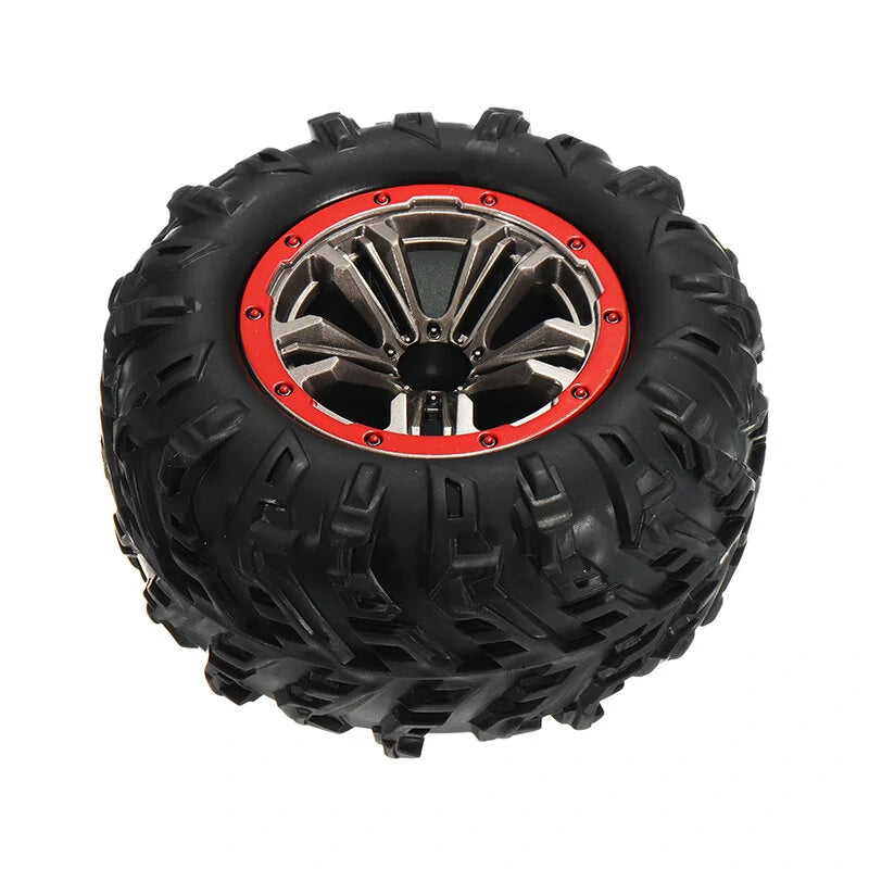 2PCS Hub Wheel Rim & Tires For 9125 1/10 2.4G 4WD RC Car Parts No.25-ZJ02