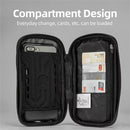 ROCKBROS B17-7 6.2'' Portable Touch Screen Phone Holder Bicycle Bag 360 Adjustable Waterproof Bike Front Frame Bag