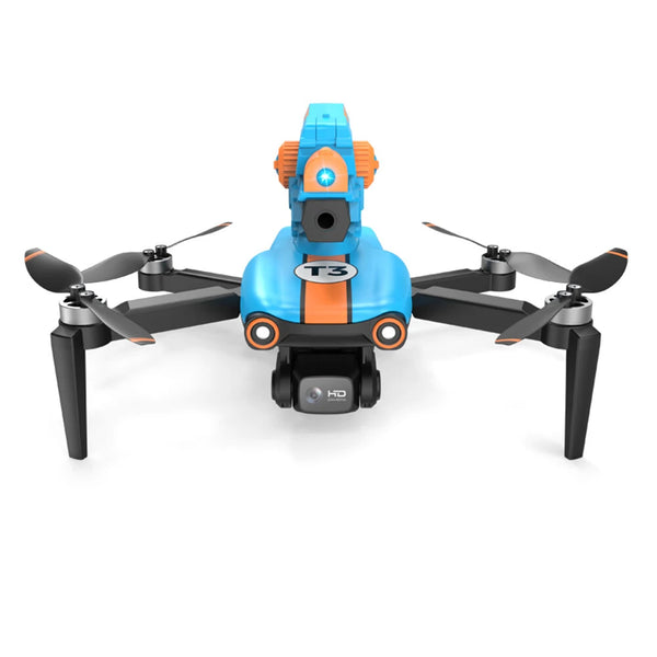 Funsky LM12-D MAX  WiFi FPV with HD ESC Dual Camera Bullet Launcher Optical Flow Positioning Brushless Foldable RC Drone Quadcopter RTF