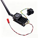 SLONWAKE 5.8GHz 48CH 3W Adjustable Power VTX FPV Transmitter with MINI B19 1500TVL FPV Camera 2.1mm Lens for FPV Racing Drones