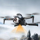 XKJ K6 MAX WiFi FPV with LCD Screen Controller HD Dual Camera Servo Gimbal 360 Obstacle Avoidance Brushless Foldable RC Drone Quadcopter RTF