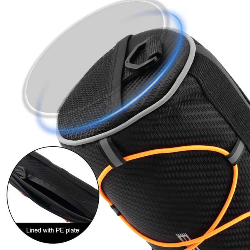 BENGGUO 2.5L Multi-functional Bike Handlebar Bag Portable Reflective Large Capacity Storage Shoulder Bag Bicycle Bag for Outdoor Cycling