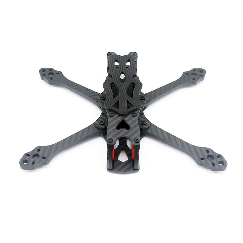 TEOSAW APEX EVO X5/ X5 MAX 5 Inch / X6 /X6 MAX 6 Inch / X7/ X7 MAX 7 Inch X Frame Kit Compatible with DJI O4 Pro FPV Racing Drones