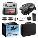 XKJ K900 MAX WiFi FPV with 4.5inch LCD Screen Controller HD Dual Camera Servo Gimbal 360 Obstacle Avoidance One-Key Airdrop Brushless Foldable RC Drone Quadcopter RTF