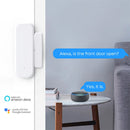 Smatrul Tuya Smart WiFi Door Window Alarm Sensor Open Closed Detectors bluetooth Smart Life APP Alerts Phone Notifications Work with Alexa Google Home