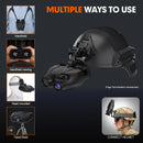 GTMEDIA N4 Night Vision Binoculars 7 Levels Infrared Light 5X Zoom Photo/Video Playback Head-Mounted Support Ideal for Outdoor Activities and Wildlife Observation