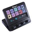 MiraBox MBox N4 Stream Deck with 10 LCD Buttons and 4 Rotary Knobs Live Streaming Controller Touch Screen Customizable Macros Mini Keypad Custom Stream Dock