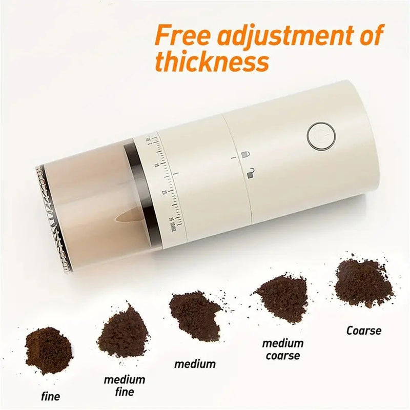 IPRee Mini Electric Coffee Machine Hand pressed Portable Espresso Maker Travel Coffee Machine Hand Pressure Coffee Machine for Camping